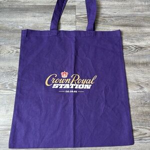 crown royal bags 1 purple cloth tote